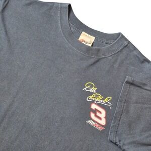 Dale Earnhardt Mens L NASCAR Graphic T Shirt Intimidator No 3
